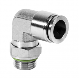 QS-AL-12-G12 Фитинг угловой, 12мм x G 1/2 (наруж.резьба)